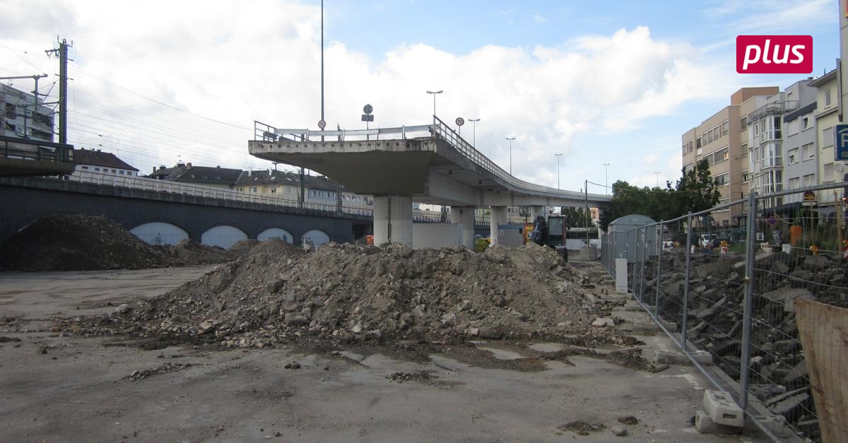 Wiederaufbau Der Hochstraße Süd In Ludwigshafen Hat Begonnen